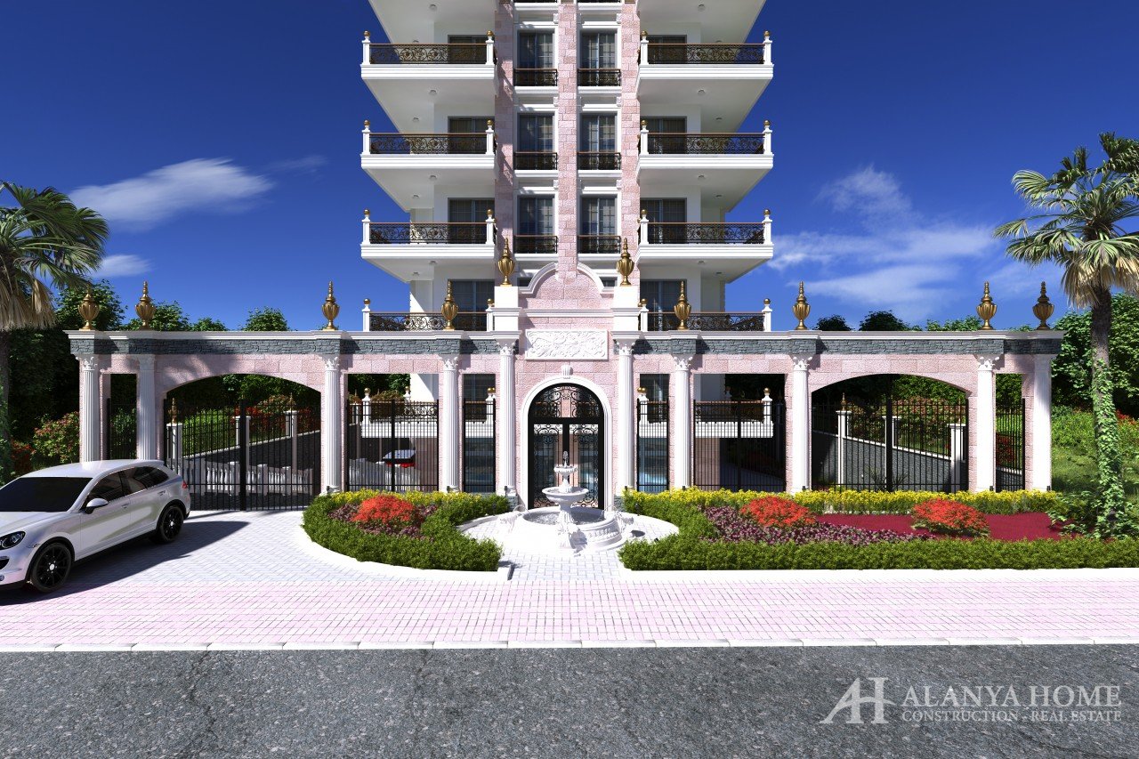 Yenissey Mahmutlar Alanya Antalya Türkei Kauf Verkauf Eigentum einer möblierten Einzimmerwohnung in 